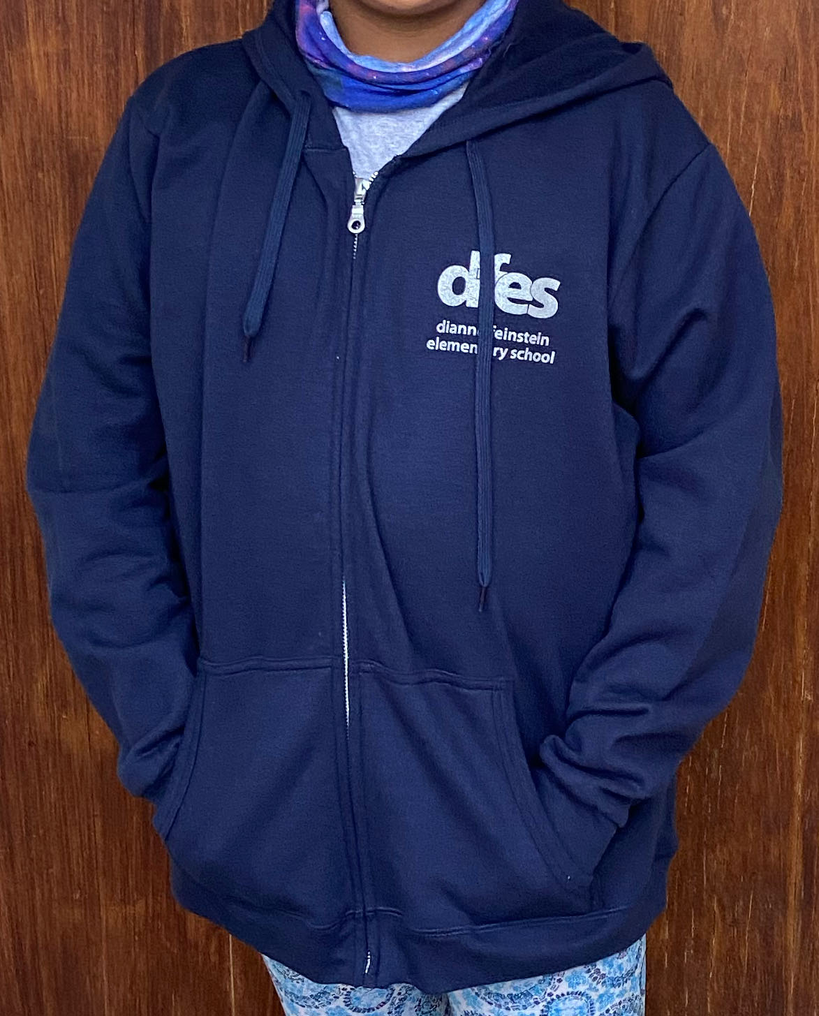 DFES Classic Adult Full-zip Hooded Sweatshirt