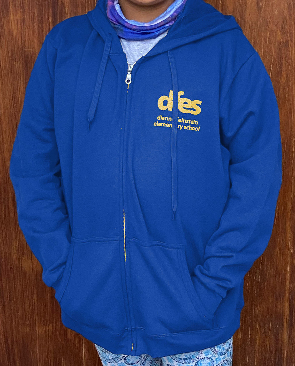 DFES Classic Youth Full-zip Hooded Sweatshirt