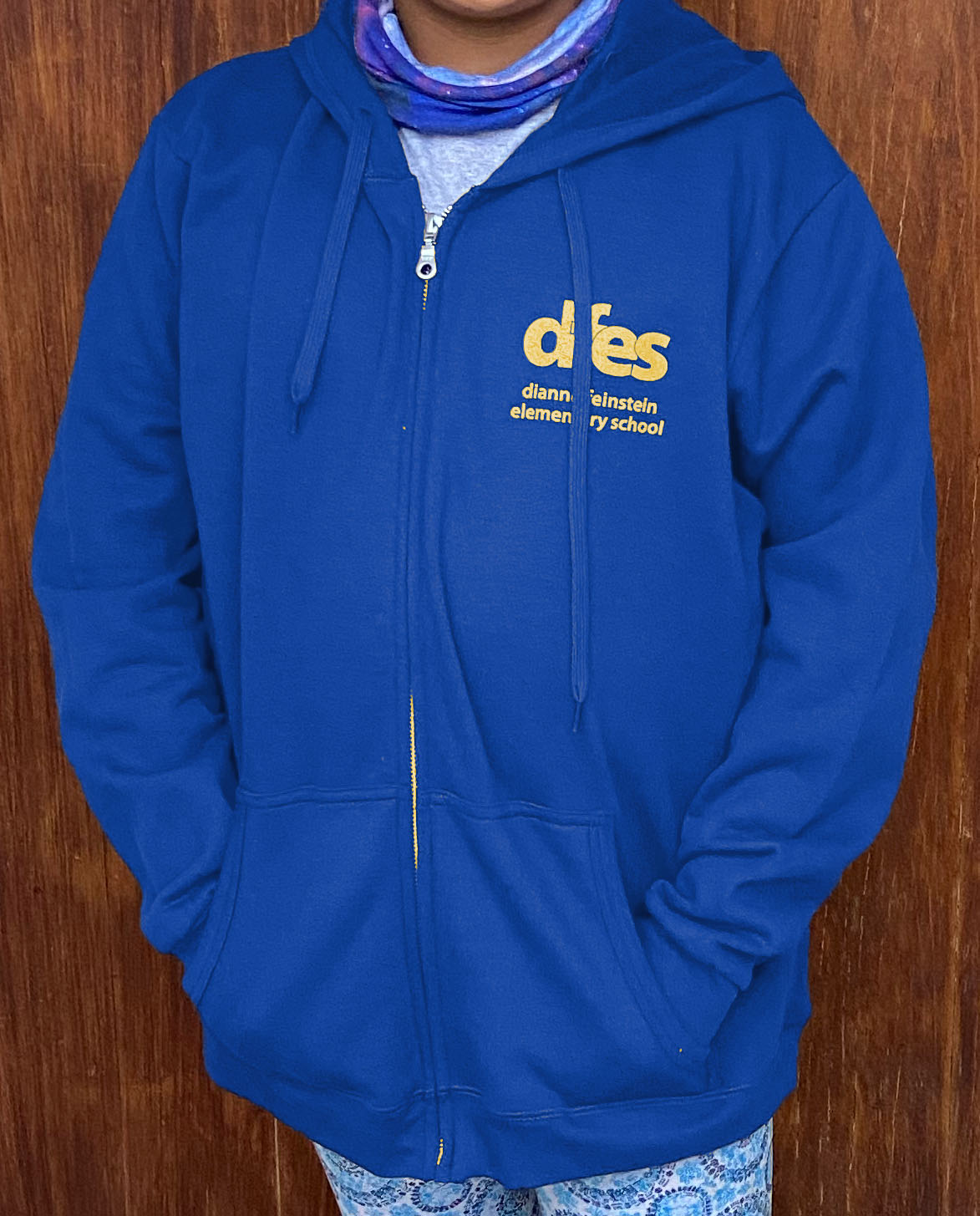 DFES Classic Youth Full-zip Hooded Sweatshirt